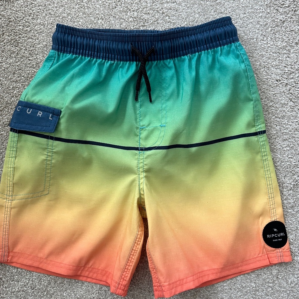 NWOT Rip Curl Board Shorts/Swim Trunks, sz 8
